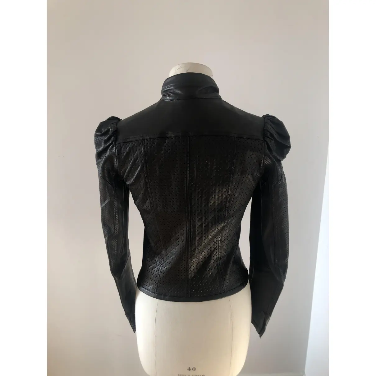 Buy Plein Sud Leather biker jacket online - Vintage