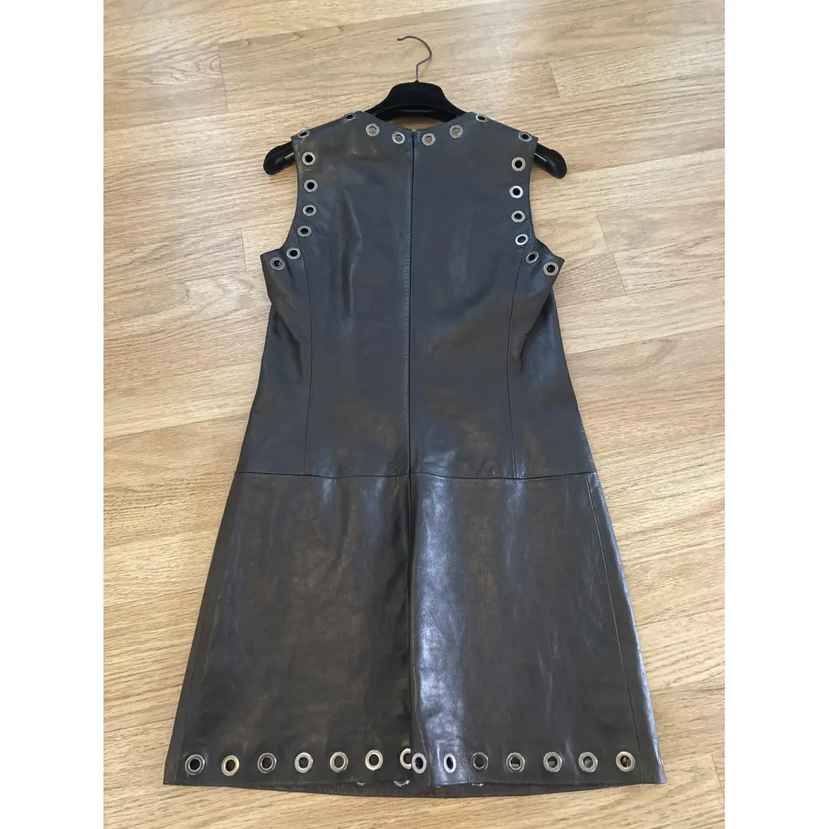 Buy Plein Sud Leather mini dress online
