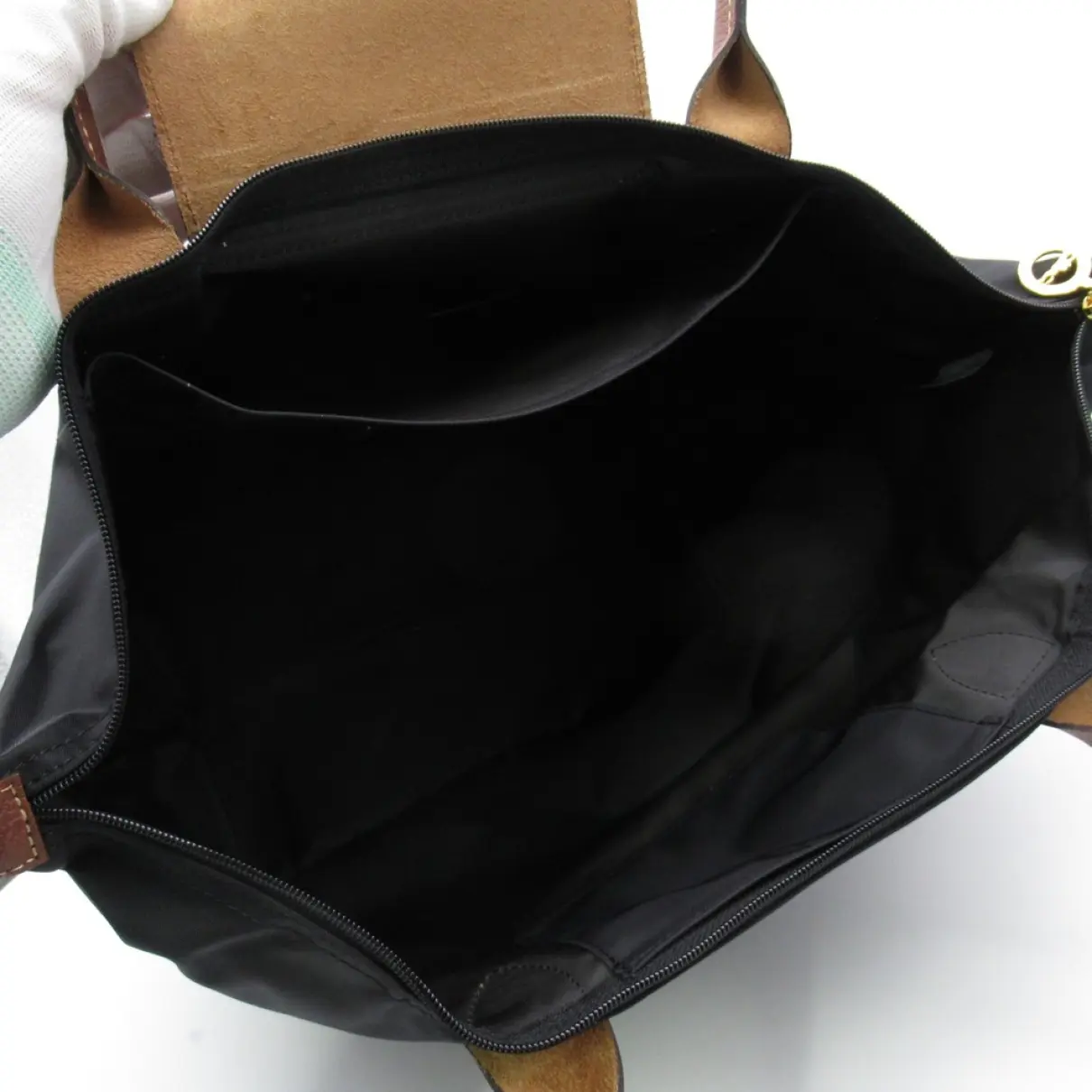 Pliage leather tote Longchamp