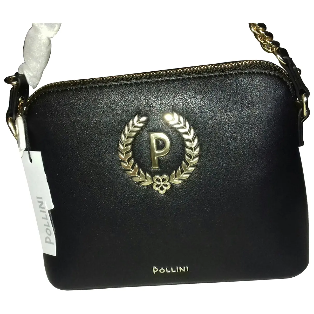 Leather crossbody bag Pollini