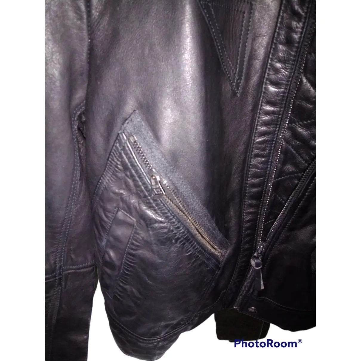 Buy Polo Ralph Lauren Leather biker jacket online