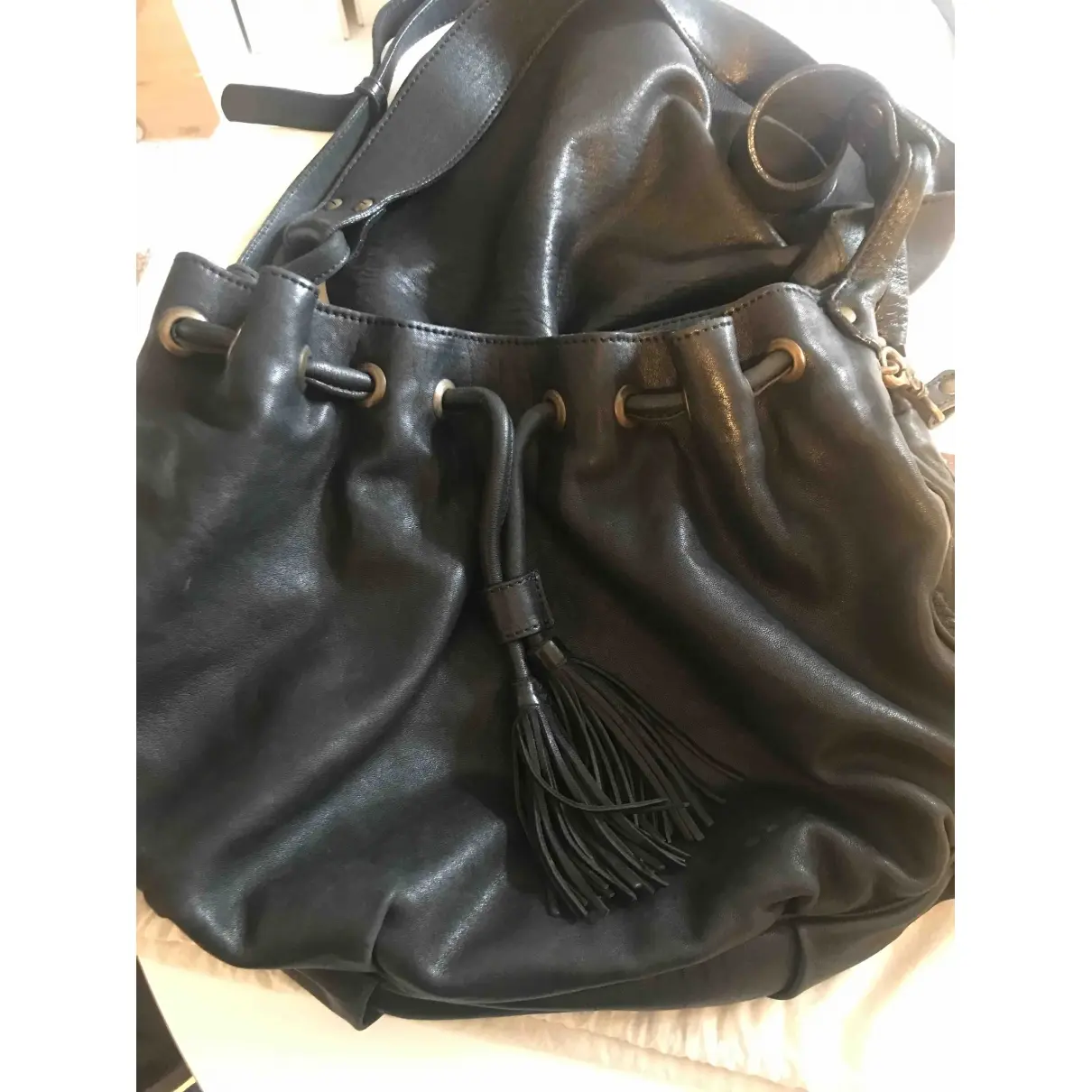 Pom Bag leather bag Gerard Darel
