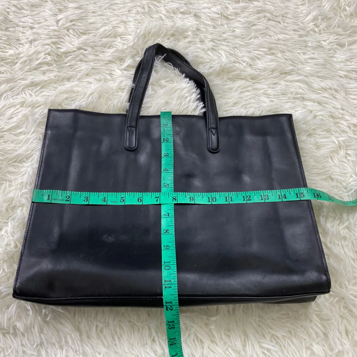 Leather handbag Porter by Yoshida Kaban - Vintage