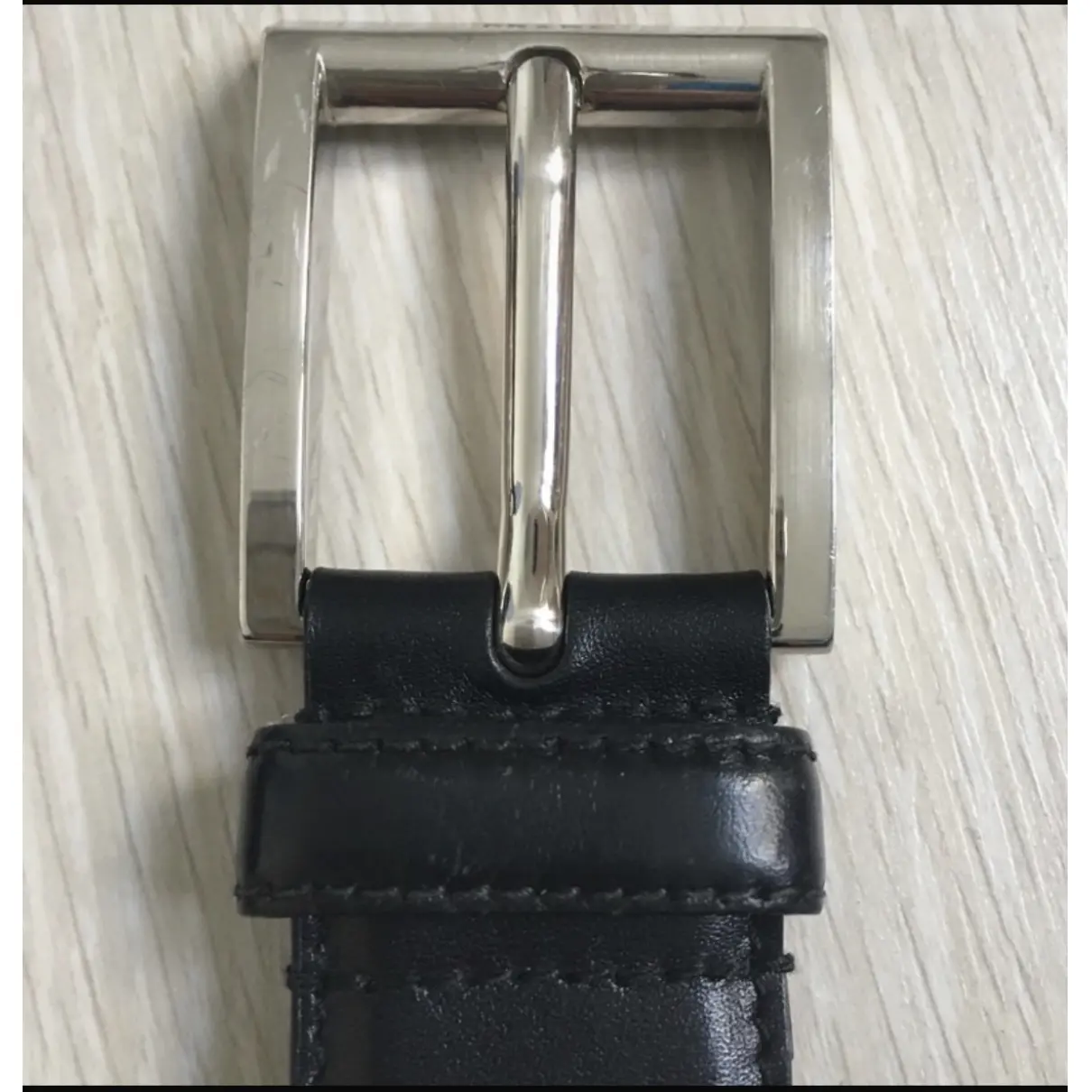 Leather belt Prada - Vintage
