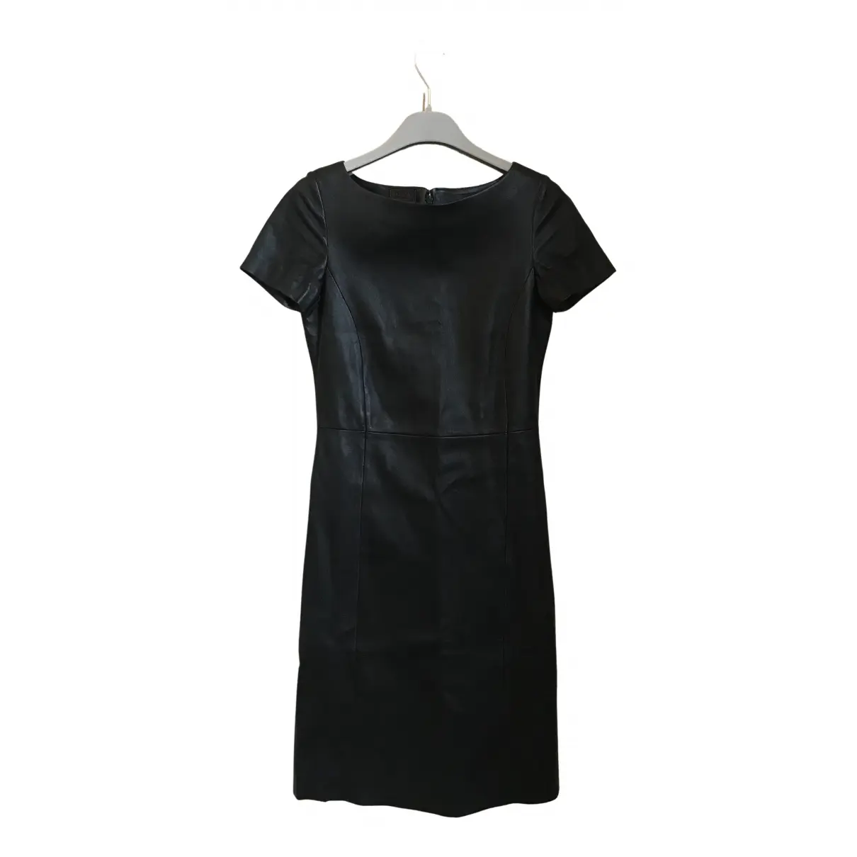 Leather mid-length dress Prada - Vintage