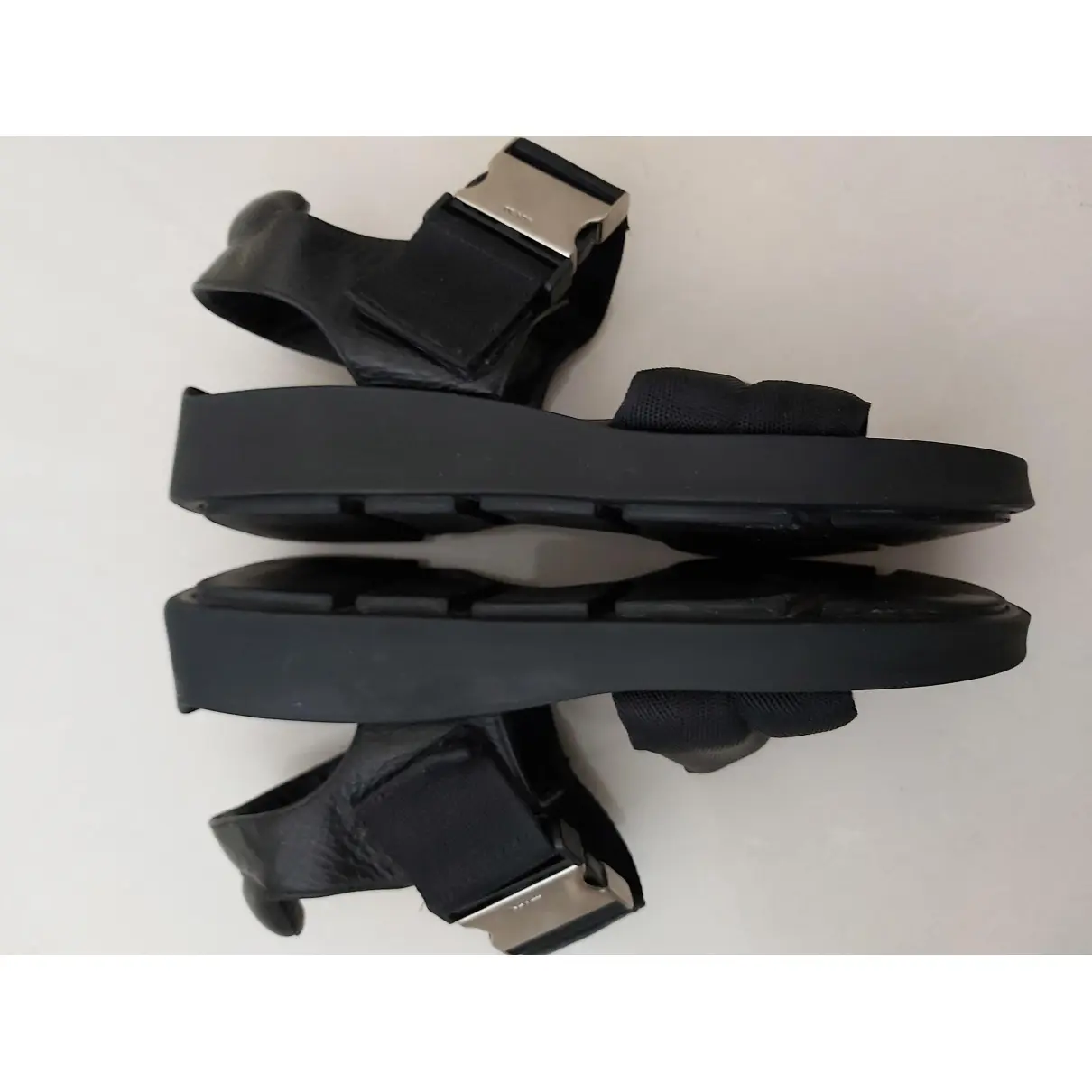 Leather sandals Prada - Vintage