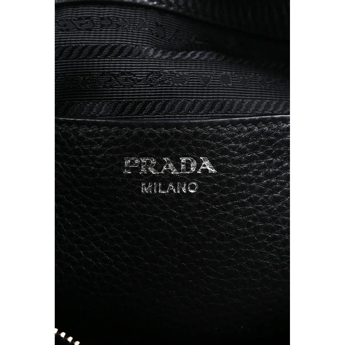 Leather shoulder bag Prada