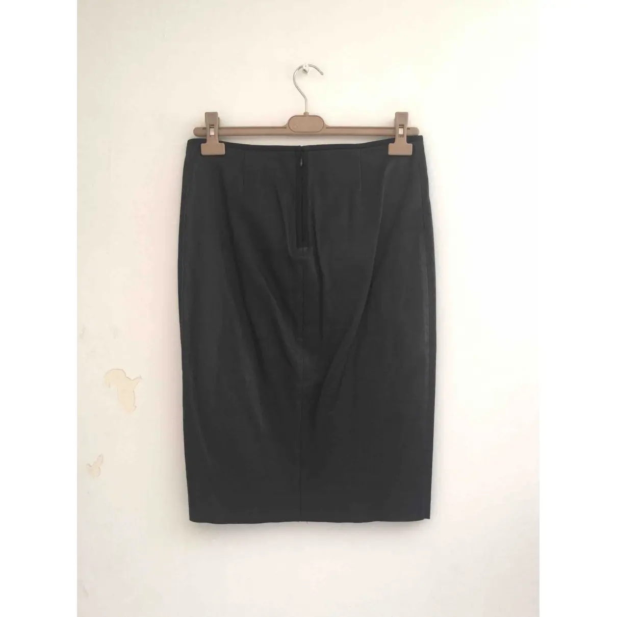 Prada Leather mid-length skirt for sale