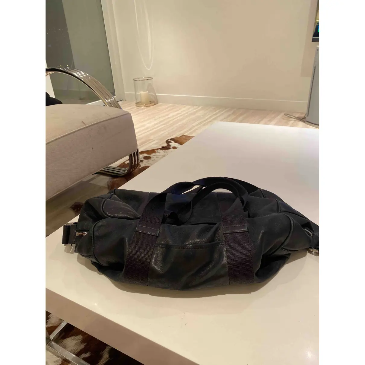 Buy Prada Leather travel bag online
