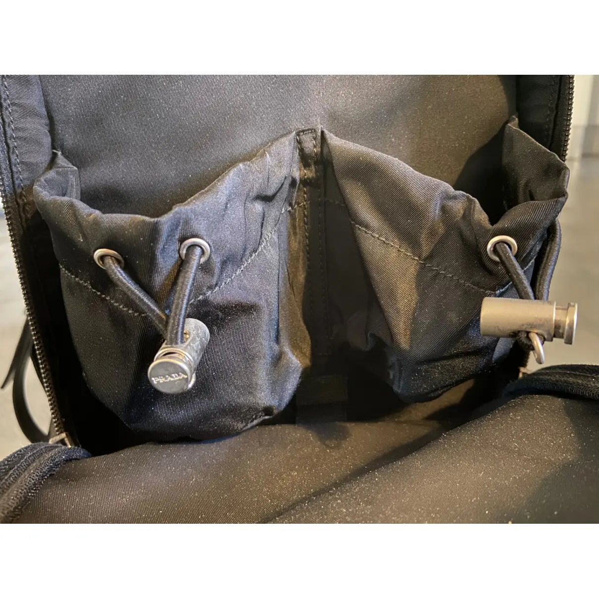 Leather travel bag Prada - Vintage