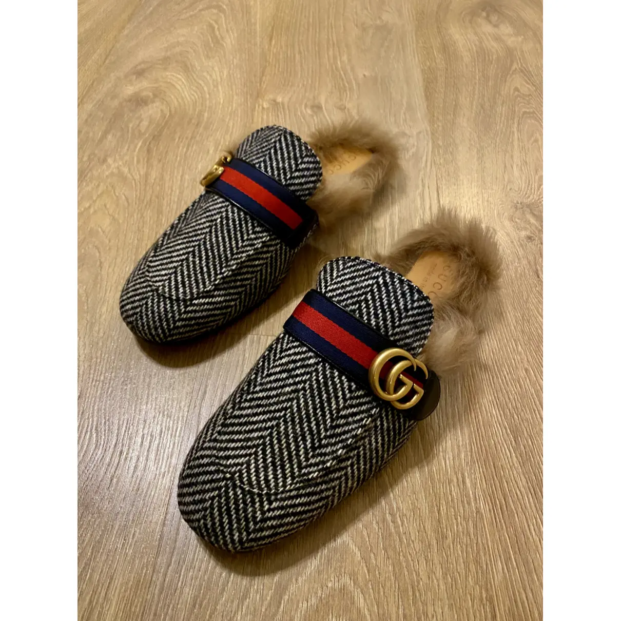 Princetown leather sandals Gucci