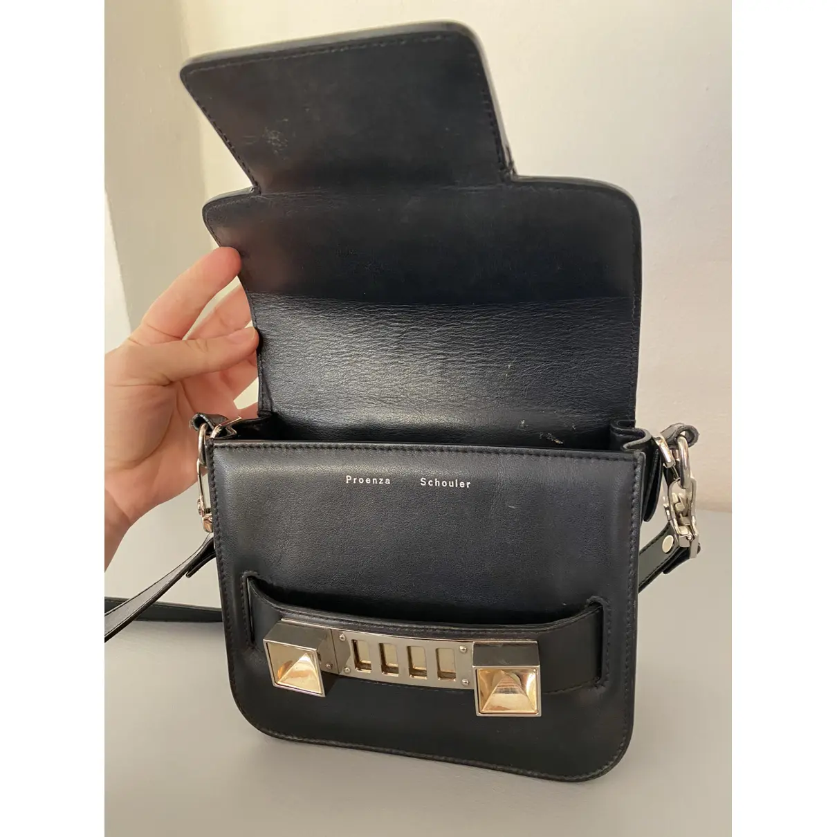 Buy Proenza Schouler PS11 leather crossbody bag online