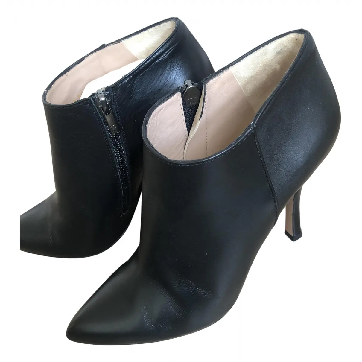 Leather ankle boots PURA LOPEZ