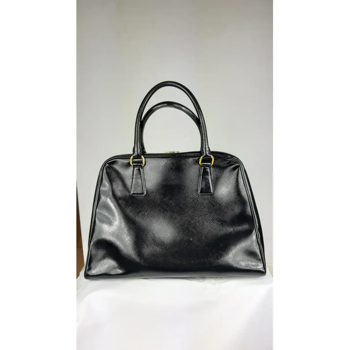 Buy Prada Pyramid leather handbag online