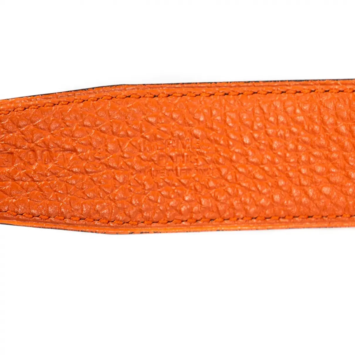Hermès Quentin leather belt for sale