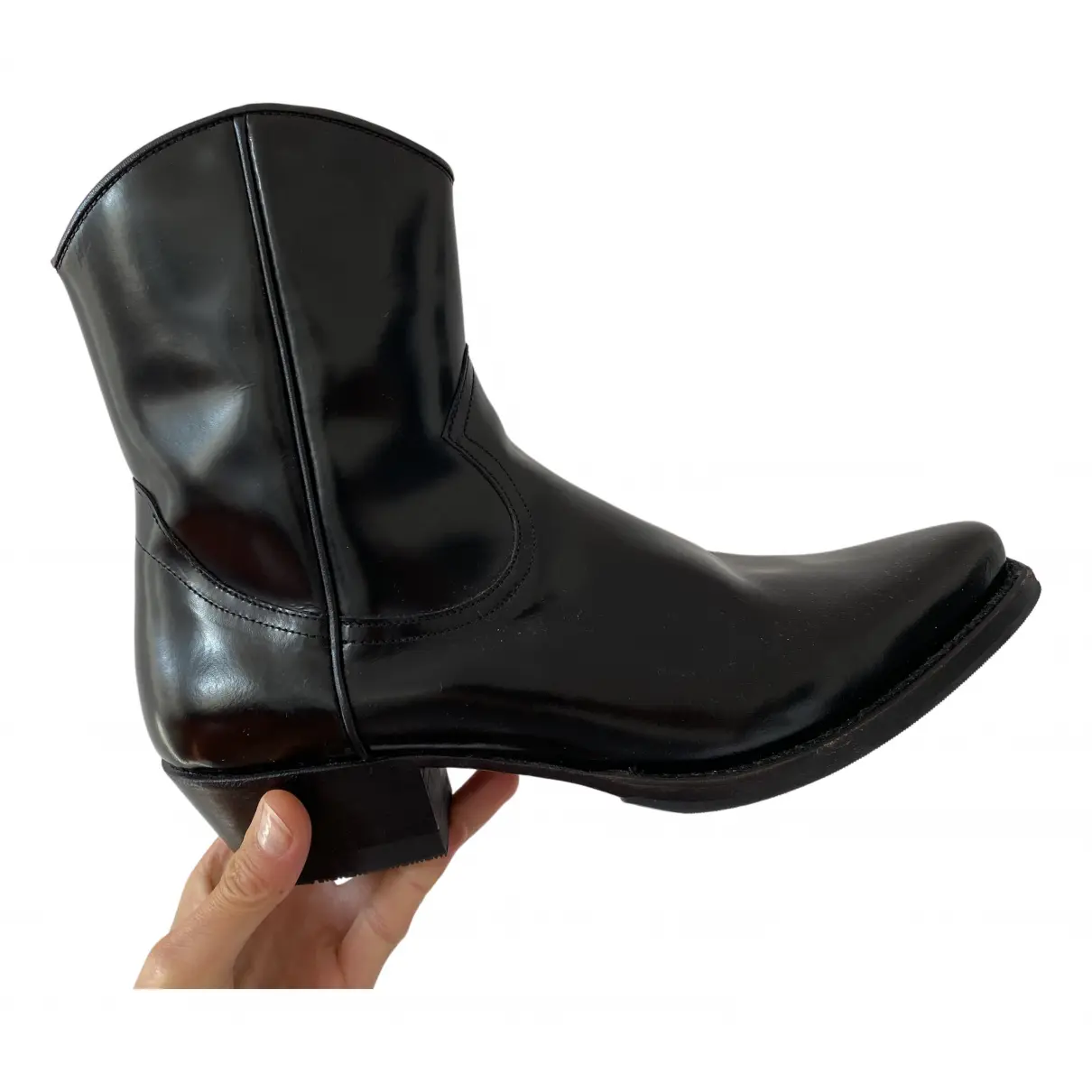 Buy Rabens Saloner Leather western boots online