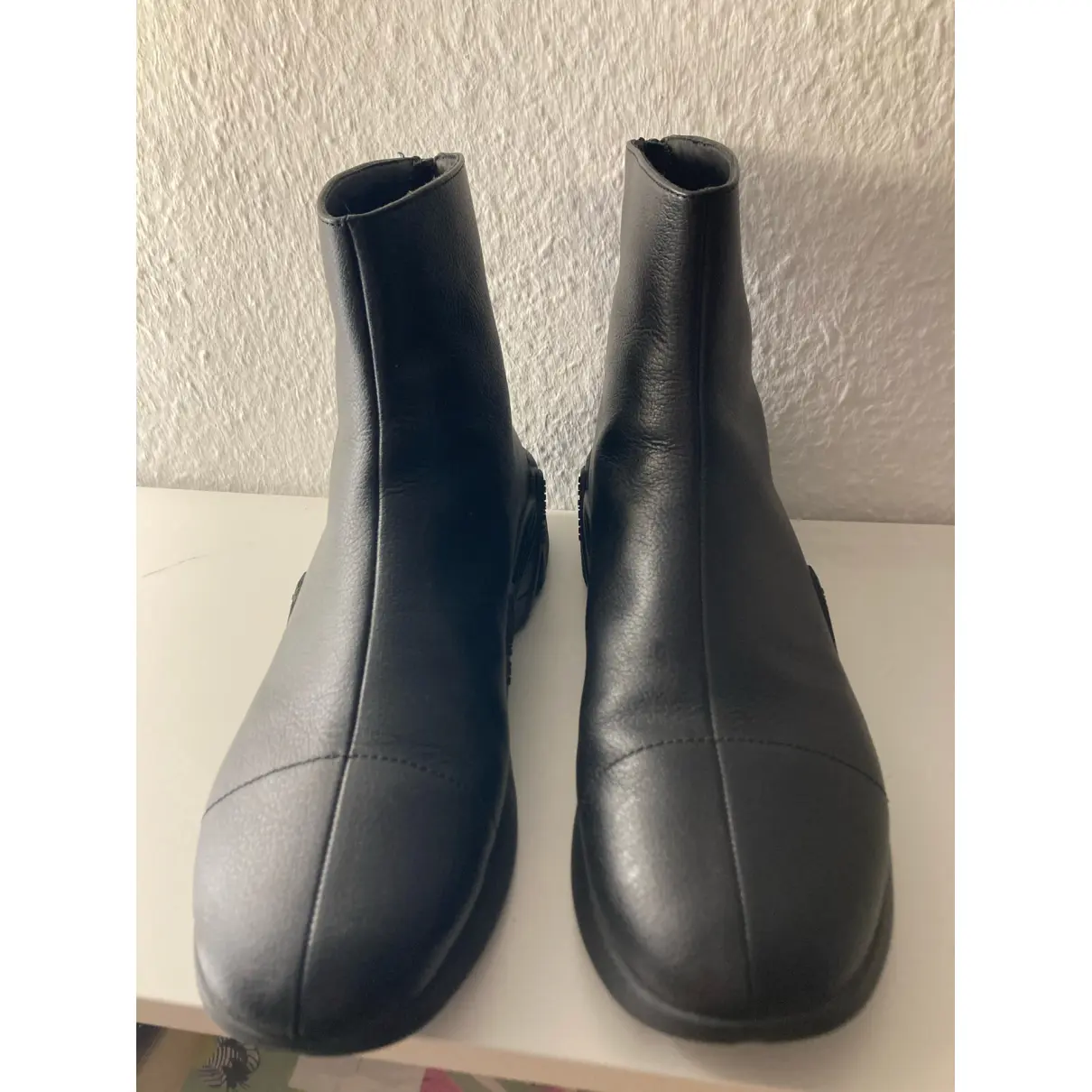 Buy Raf Simons Leather boots online