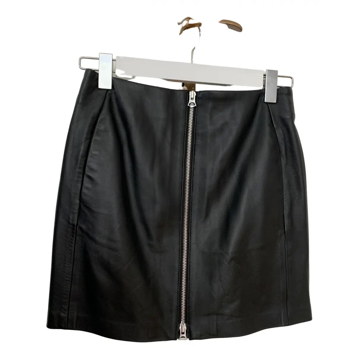 Leather mini skirt Rag & Bone