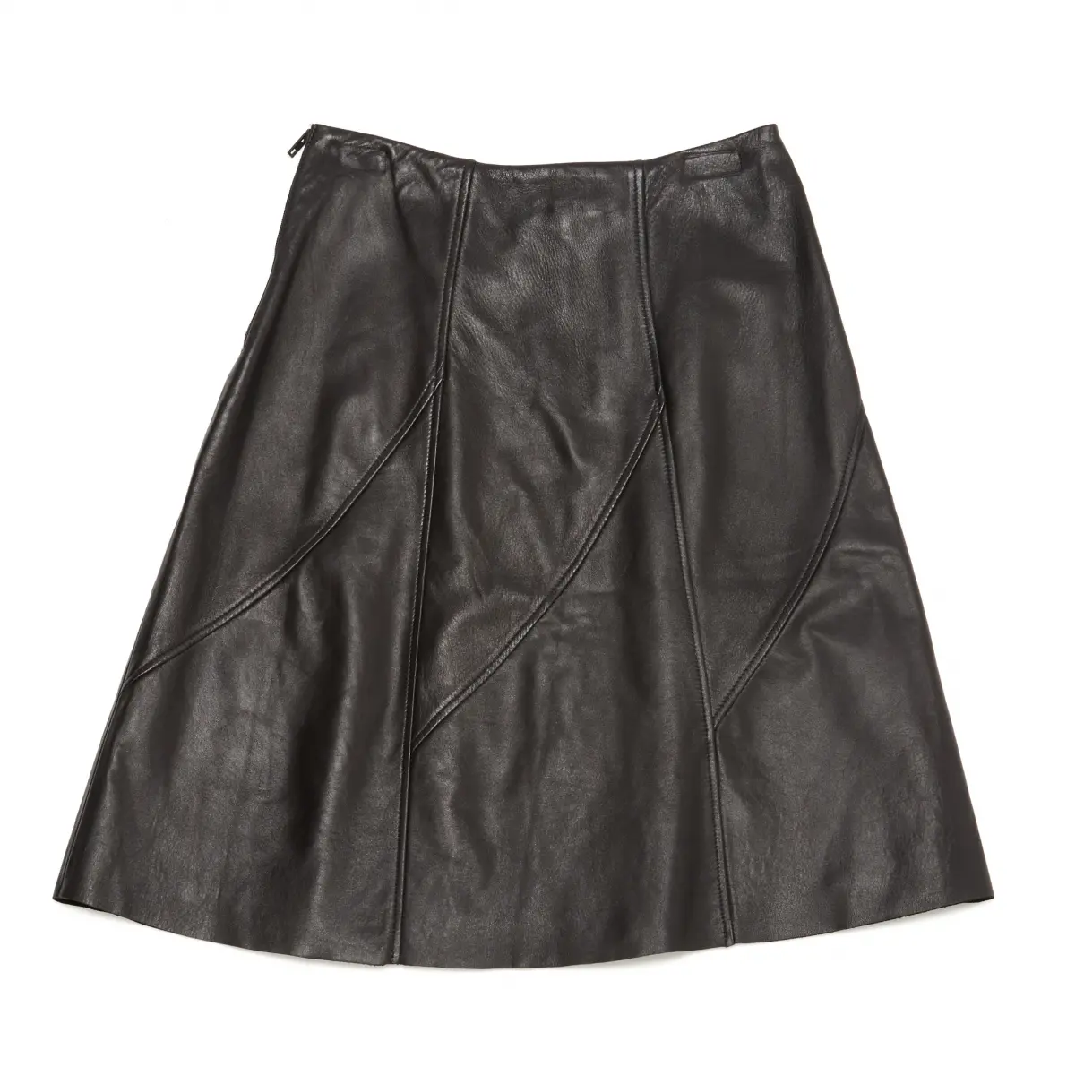 Rag & Bone Leather mid-length skirt for sale