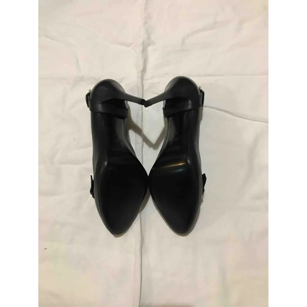Leather heels Ralph Lauren