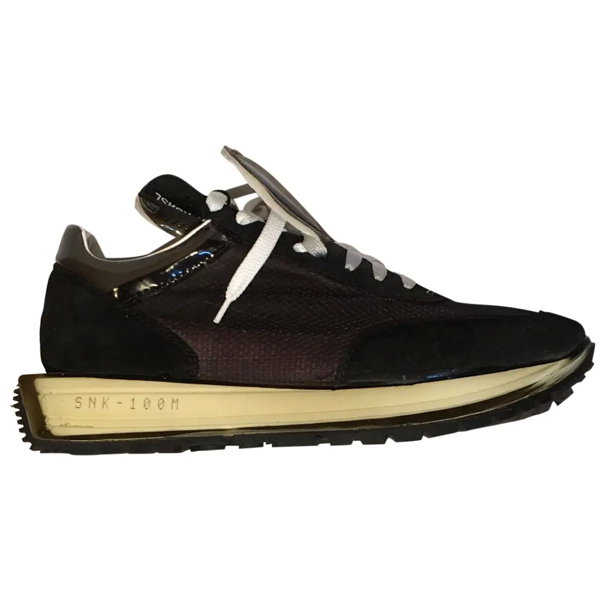 Leather low trainers RBRSL