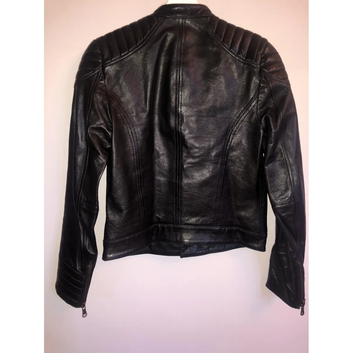 Red Valentino Garavani Leather jacket for sale