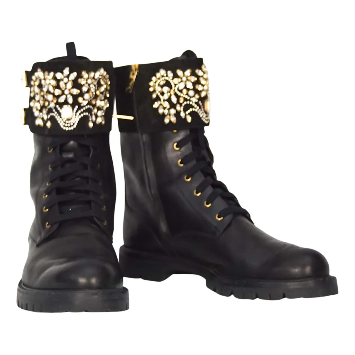 Leather ankle boots Rene Caovilla