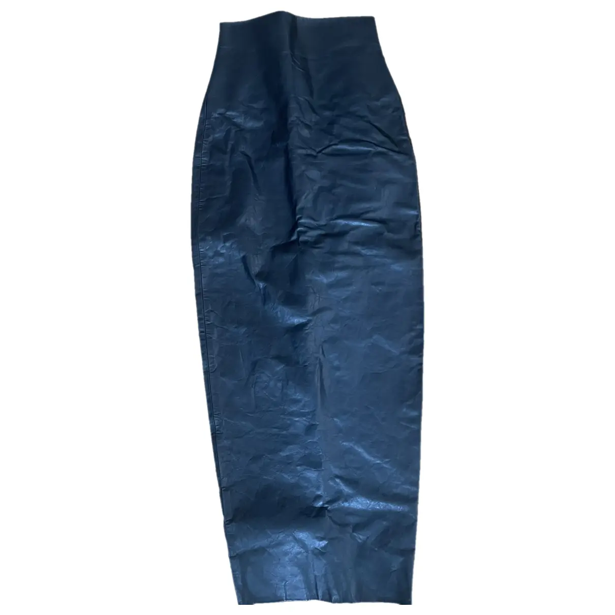 Leather maxi skirt Rick Owens