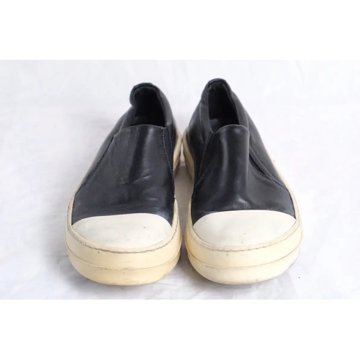 Leather trainers Rick Owens - Vintage