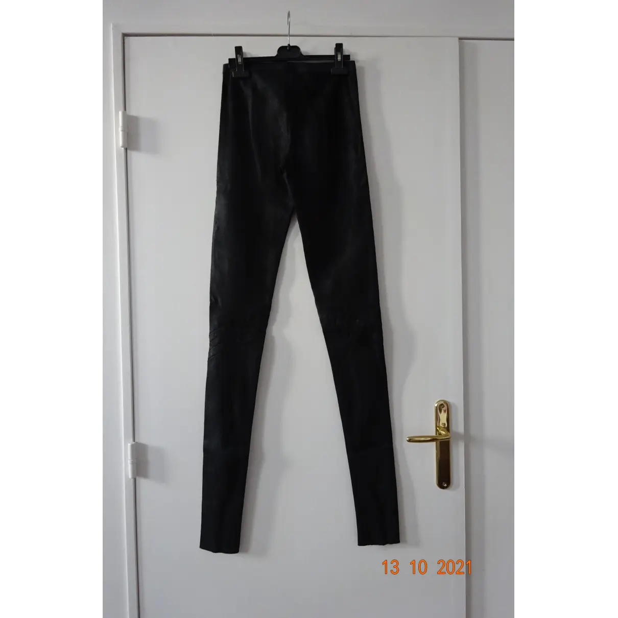 Buy Rick Owens Leather leggings online