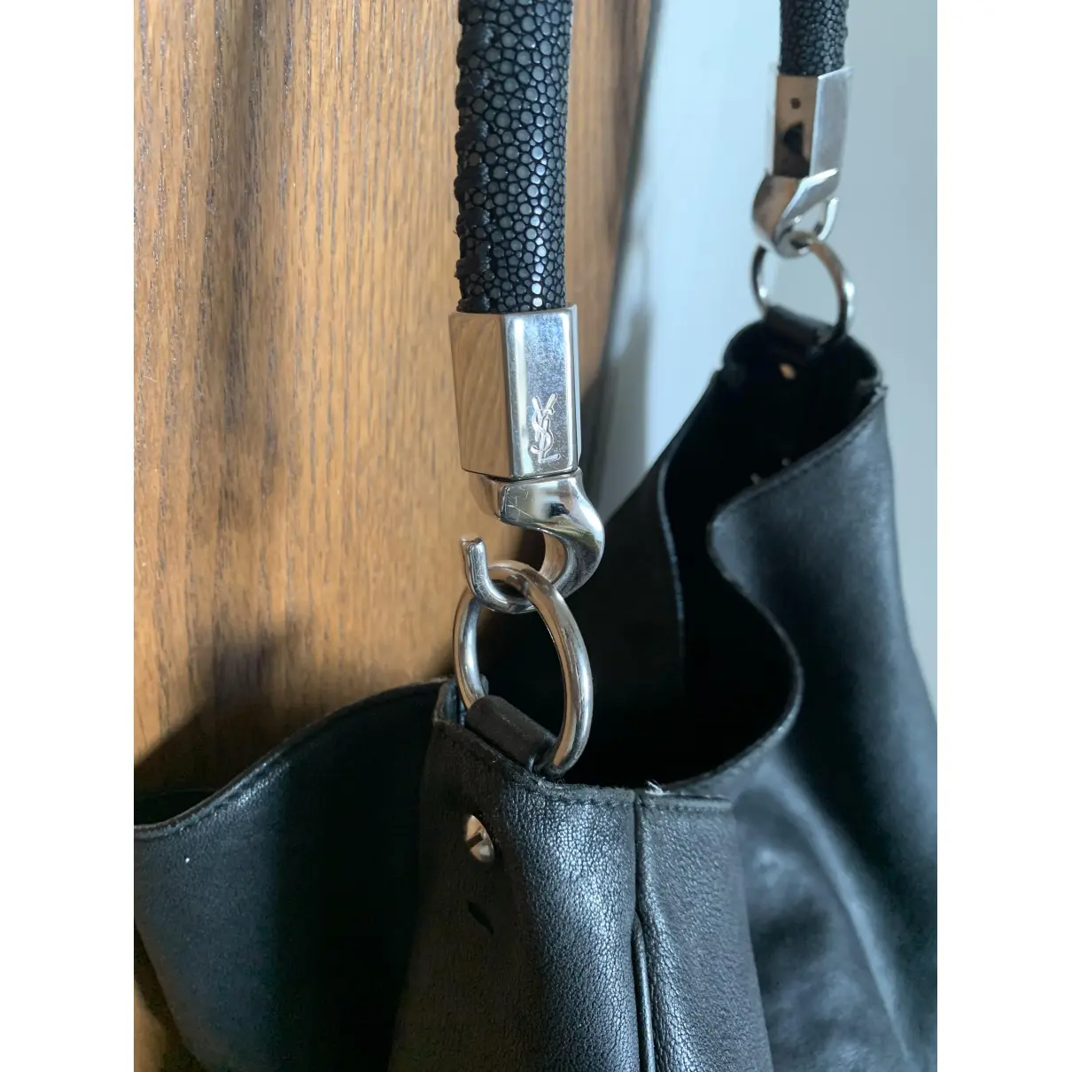 Roady leather tote Yves Saint Laurent