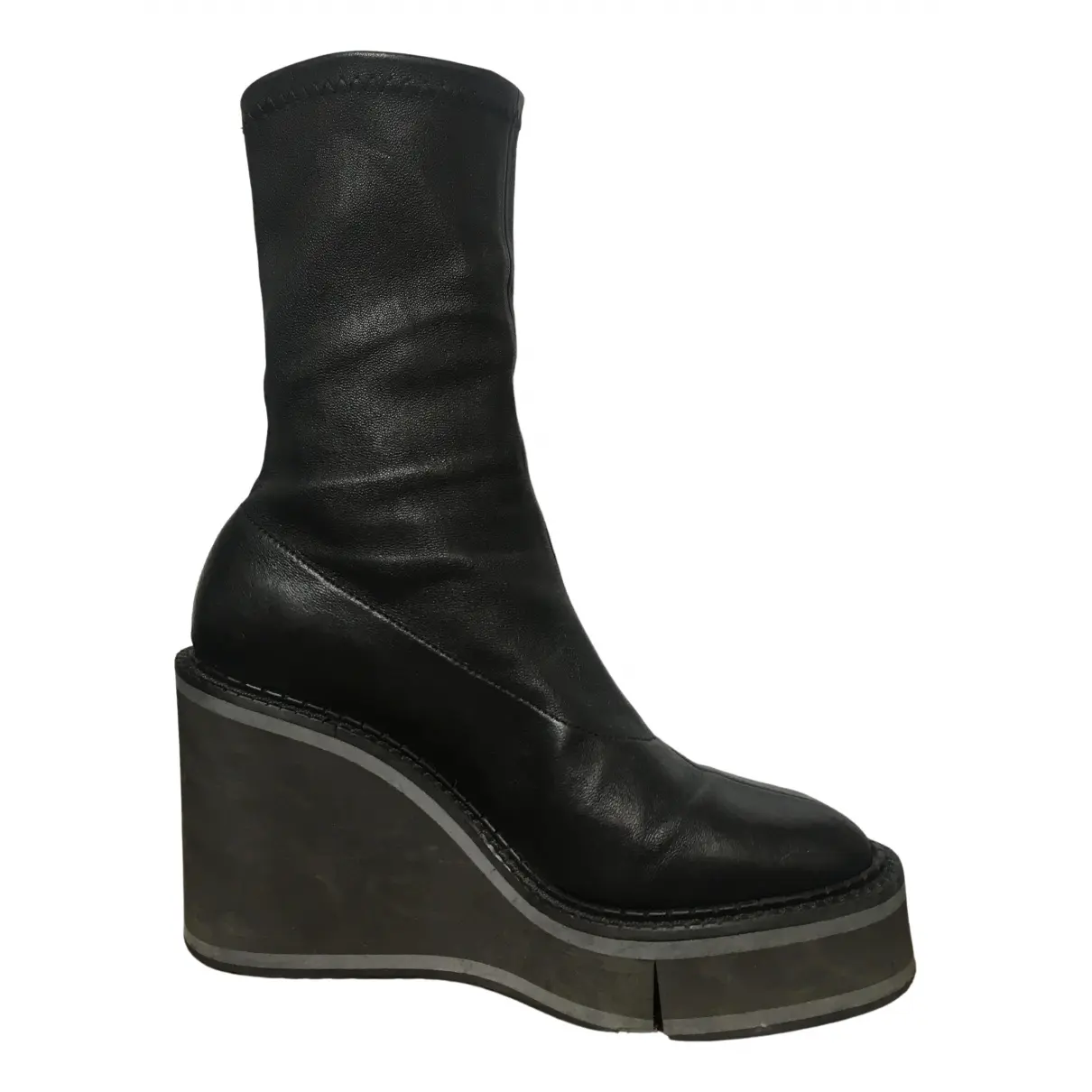 Leather ankle boots Robert Clergerie