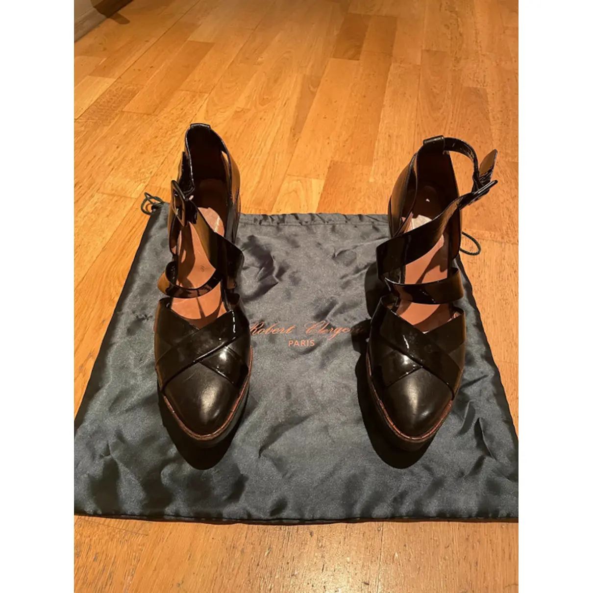 Buy Robert Clergerie Leather heels online