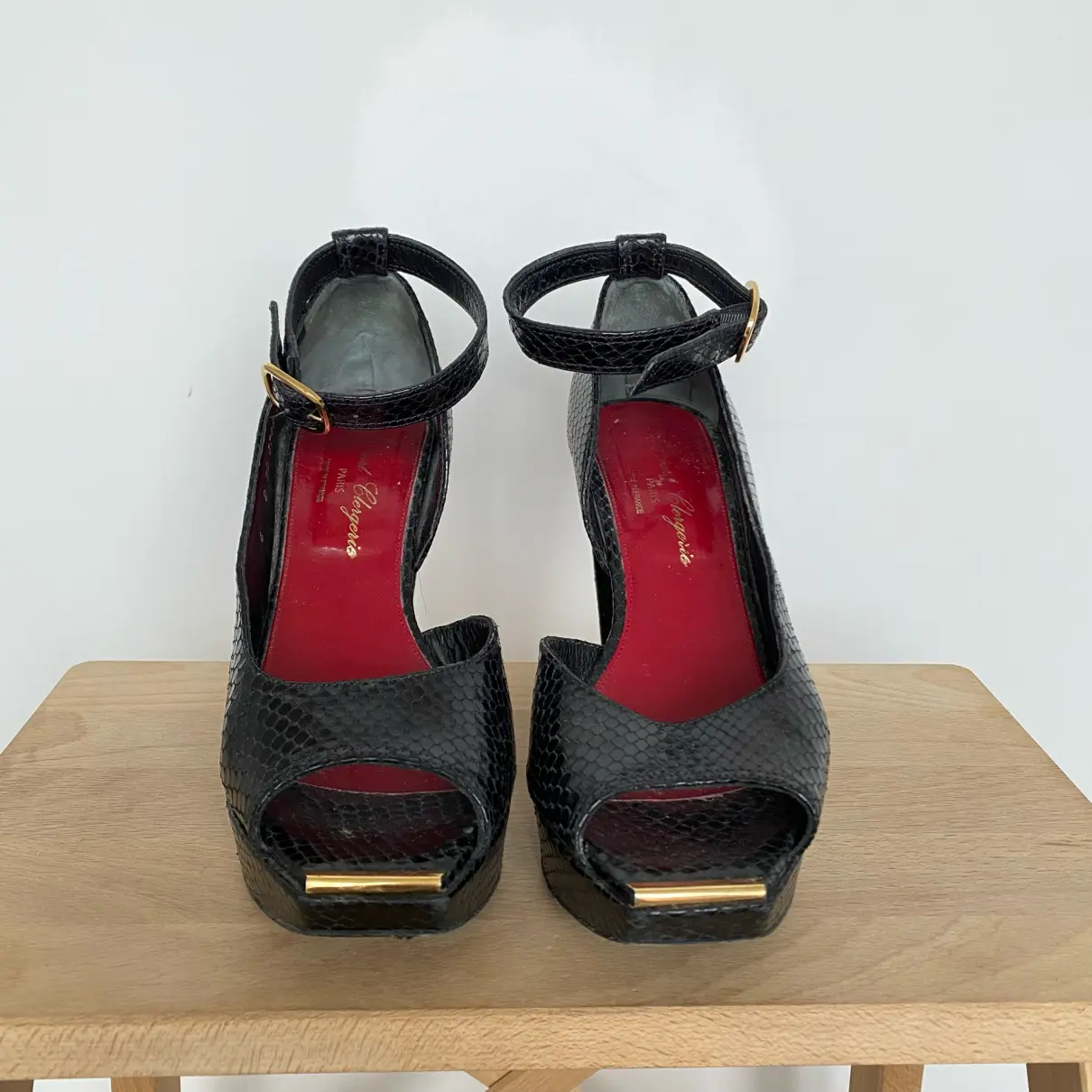 Buy Robert Clergerie Leather sandals online - Vintage