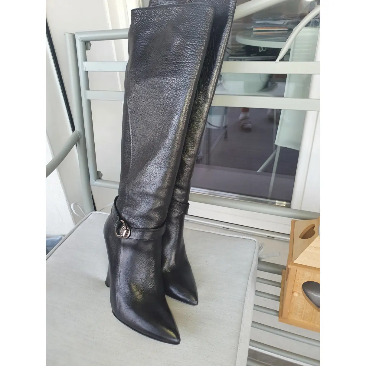 Leather boots ROBERTO BOTTICELLI