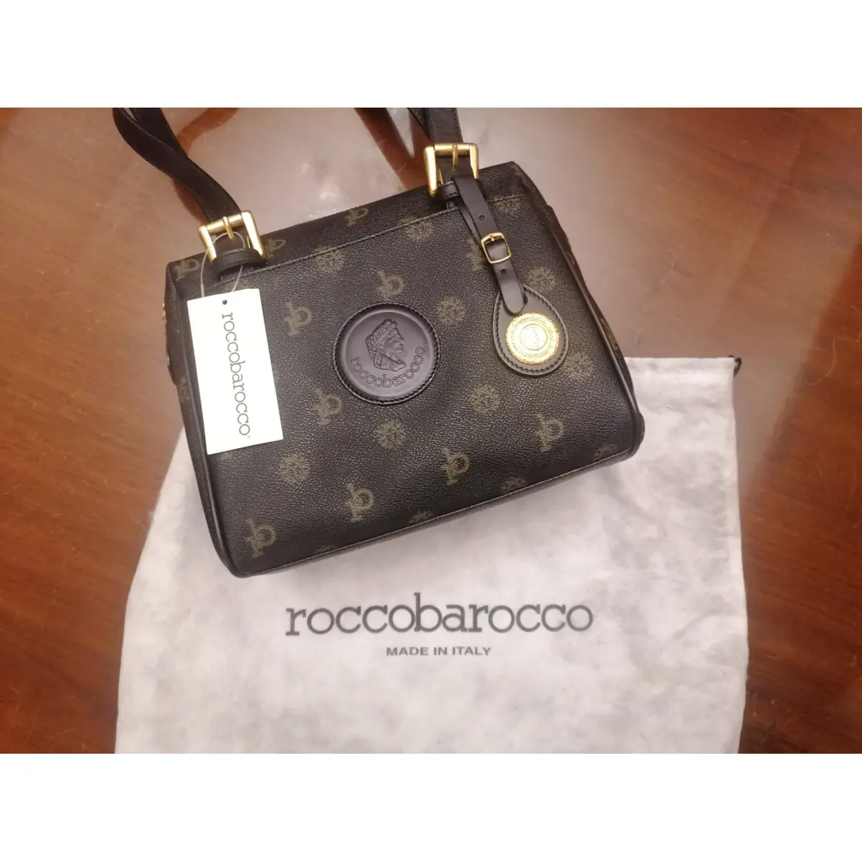 Leather handbag ROCCOBAROCCO
