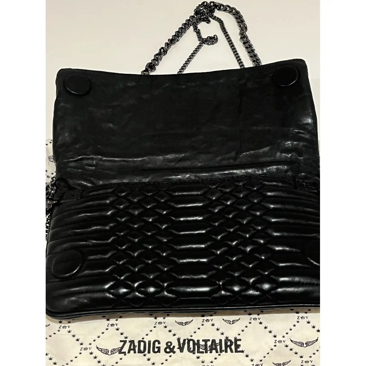 Rock leather crossbody bag Zadig & Voltaire