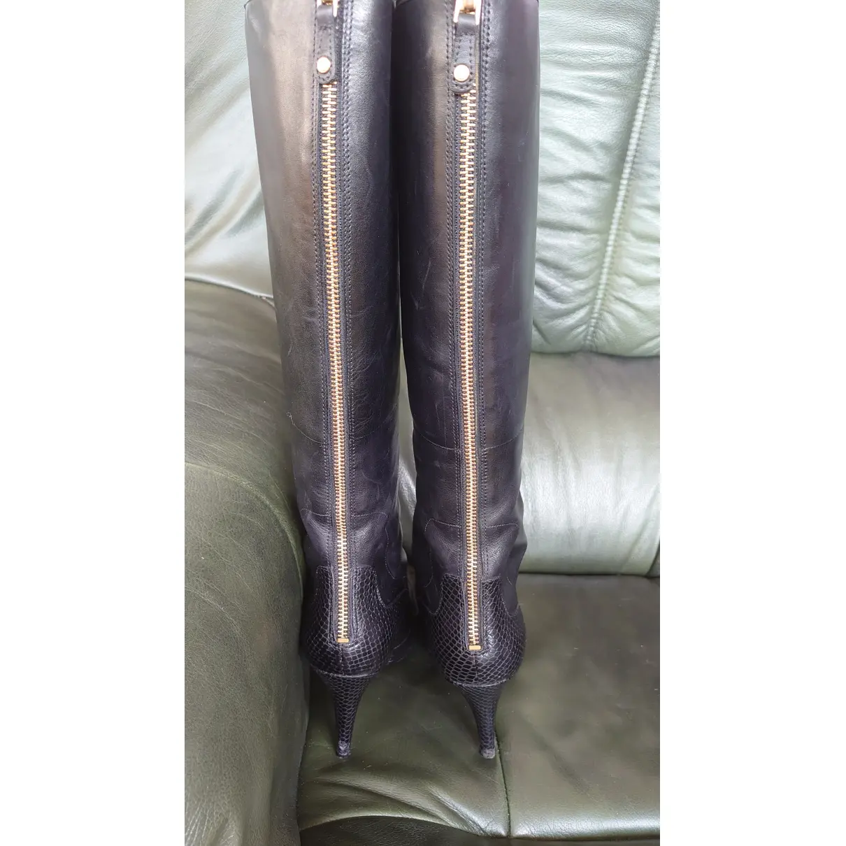 Leather riding boots Rockport