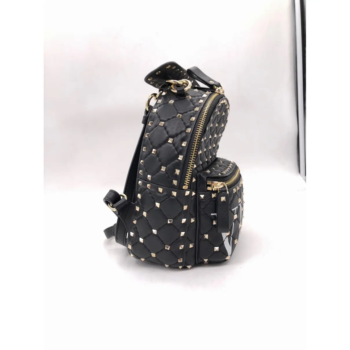 Rockstud spike leather backpack Valentino Garavani