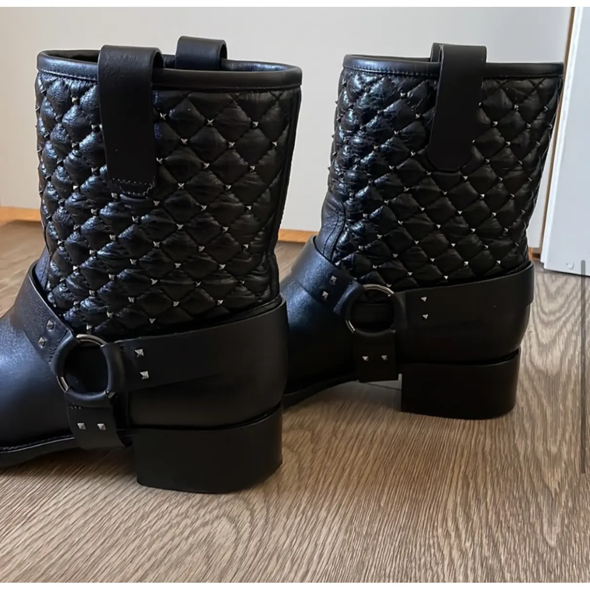 Rockstud leather ankle boots Valentino Garavani