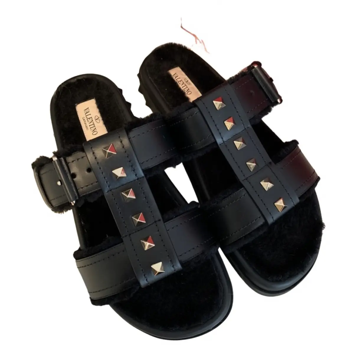 Rockstud leather sandal Valentino Garavani
