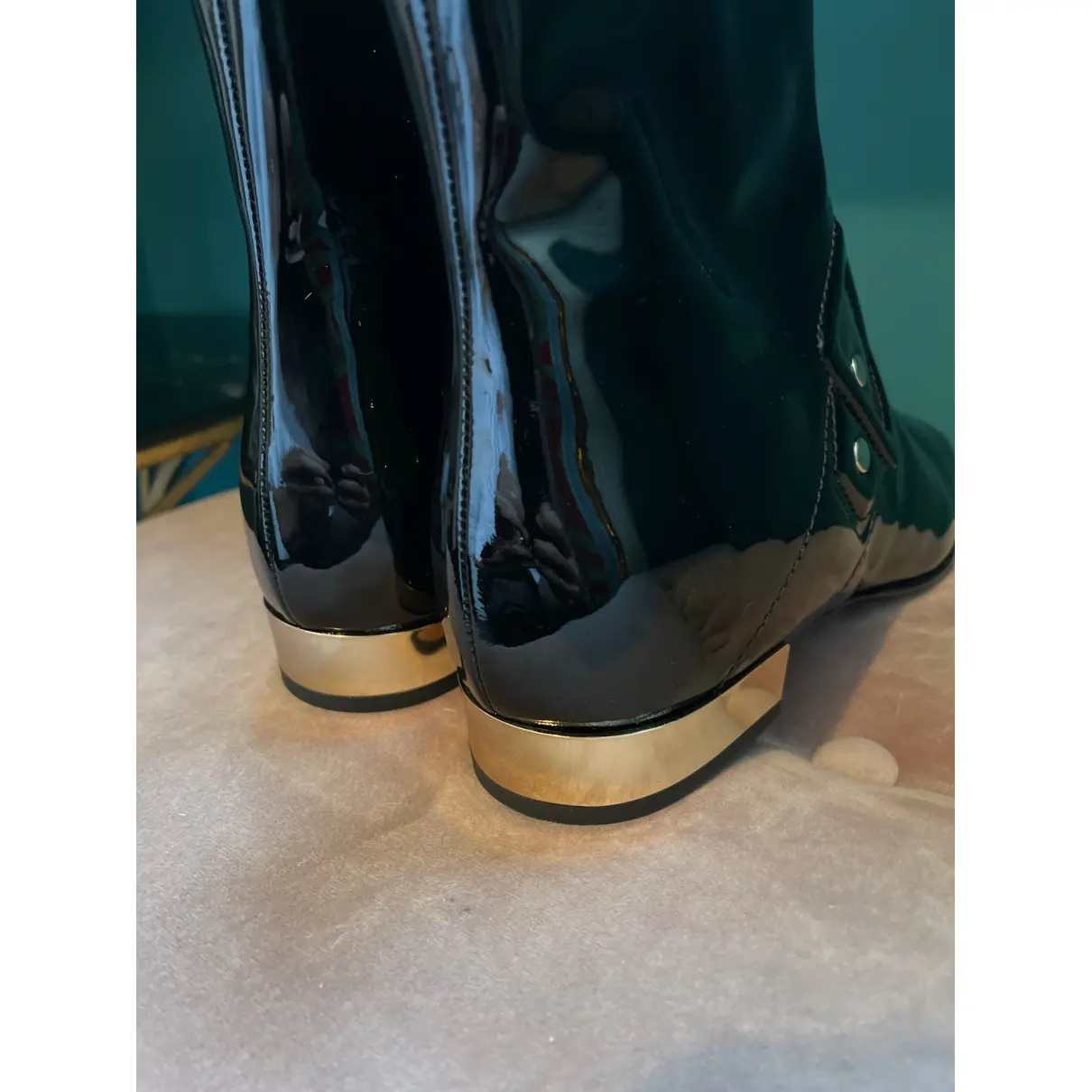Leather ankle boots Roger Vivier