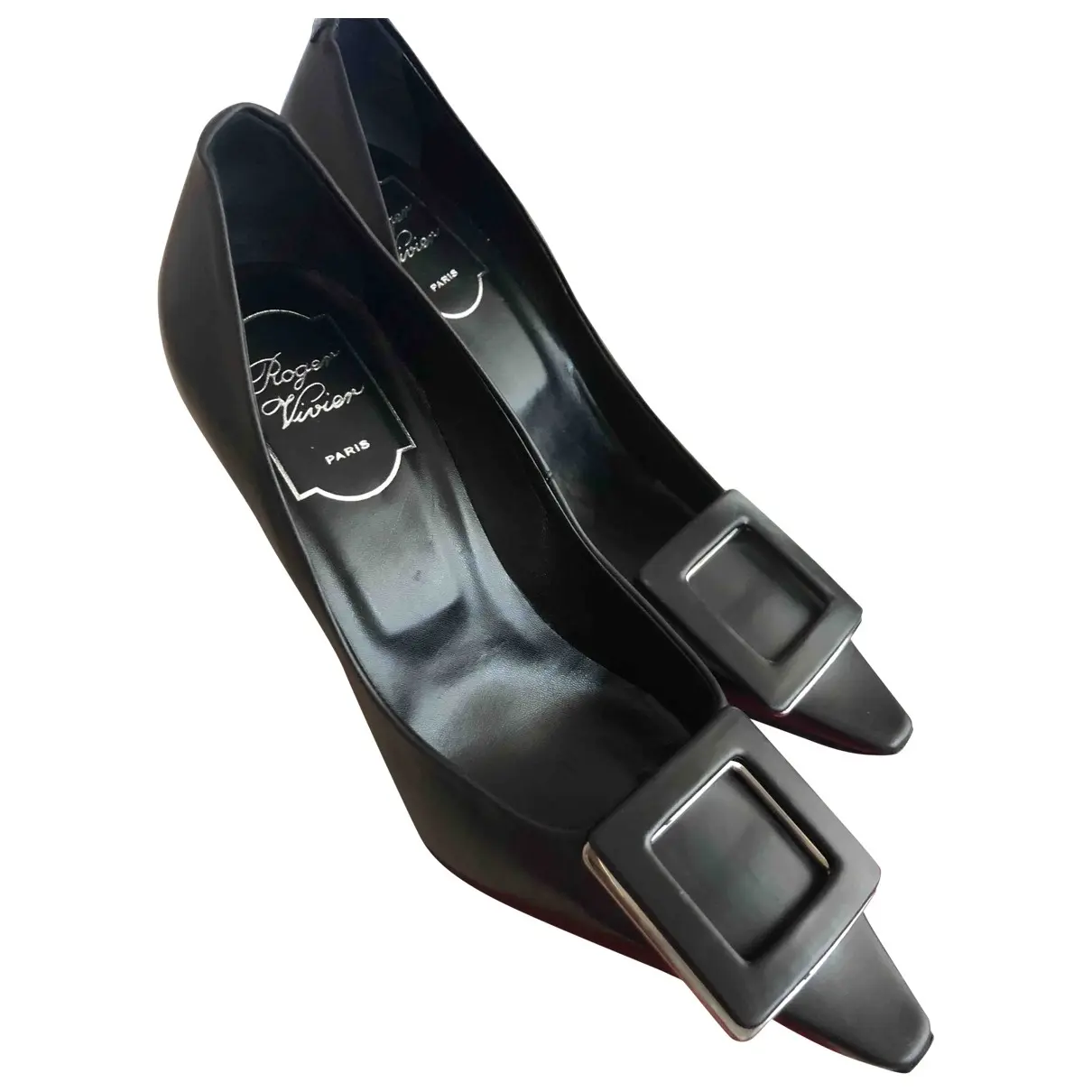 Leather heels Roger Vivier