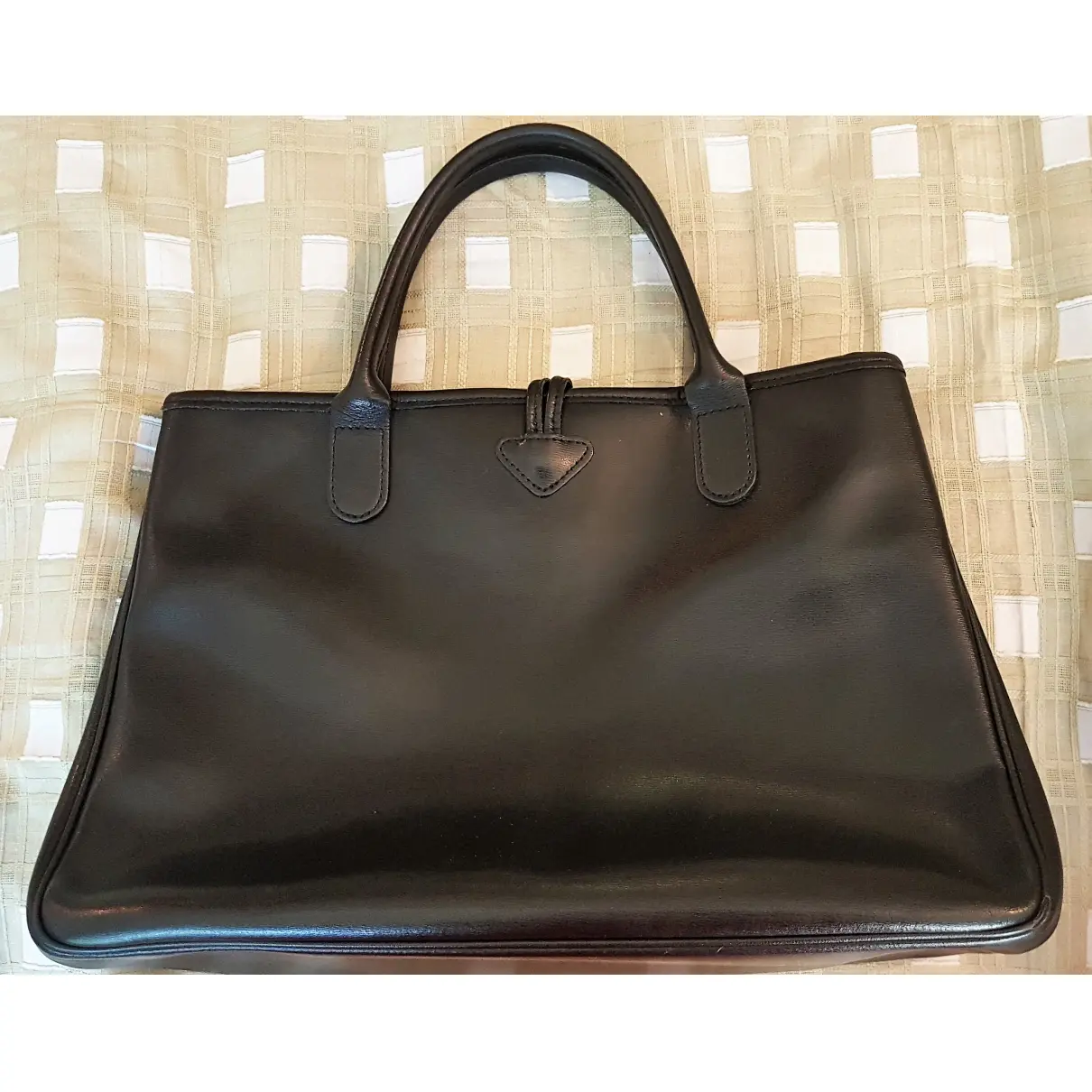 Buy Longchamp Roseau leather handbag online - Vintage