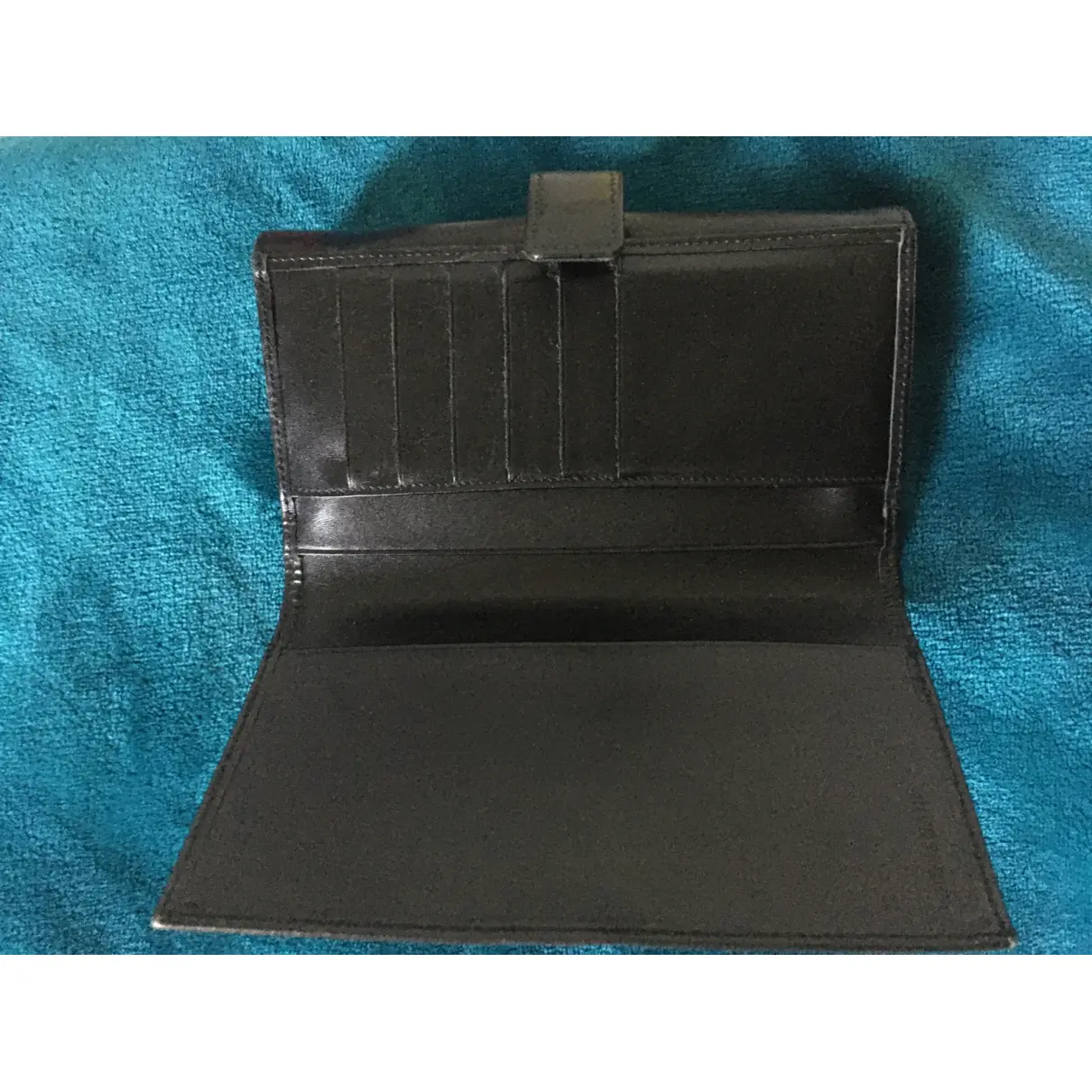 Roseau leather wallet Longchamp