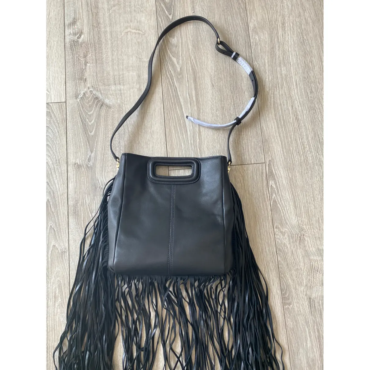 Buy Maje Sac M leather handbag online