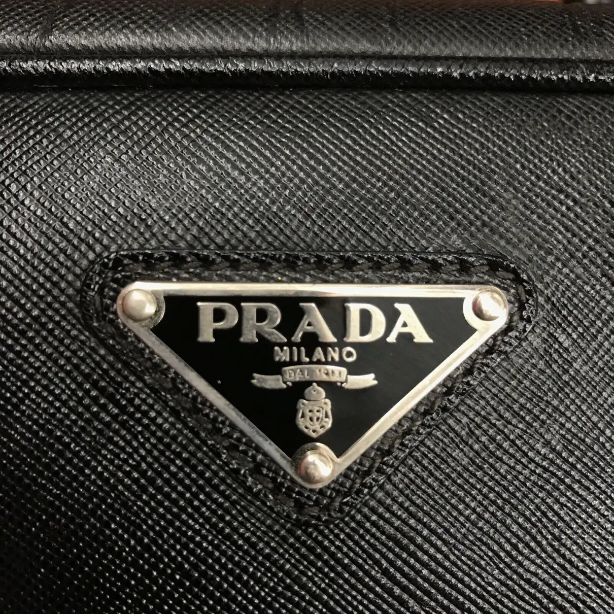 Saffiano leather handbag Prada - Vintage