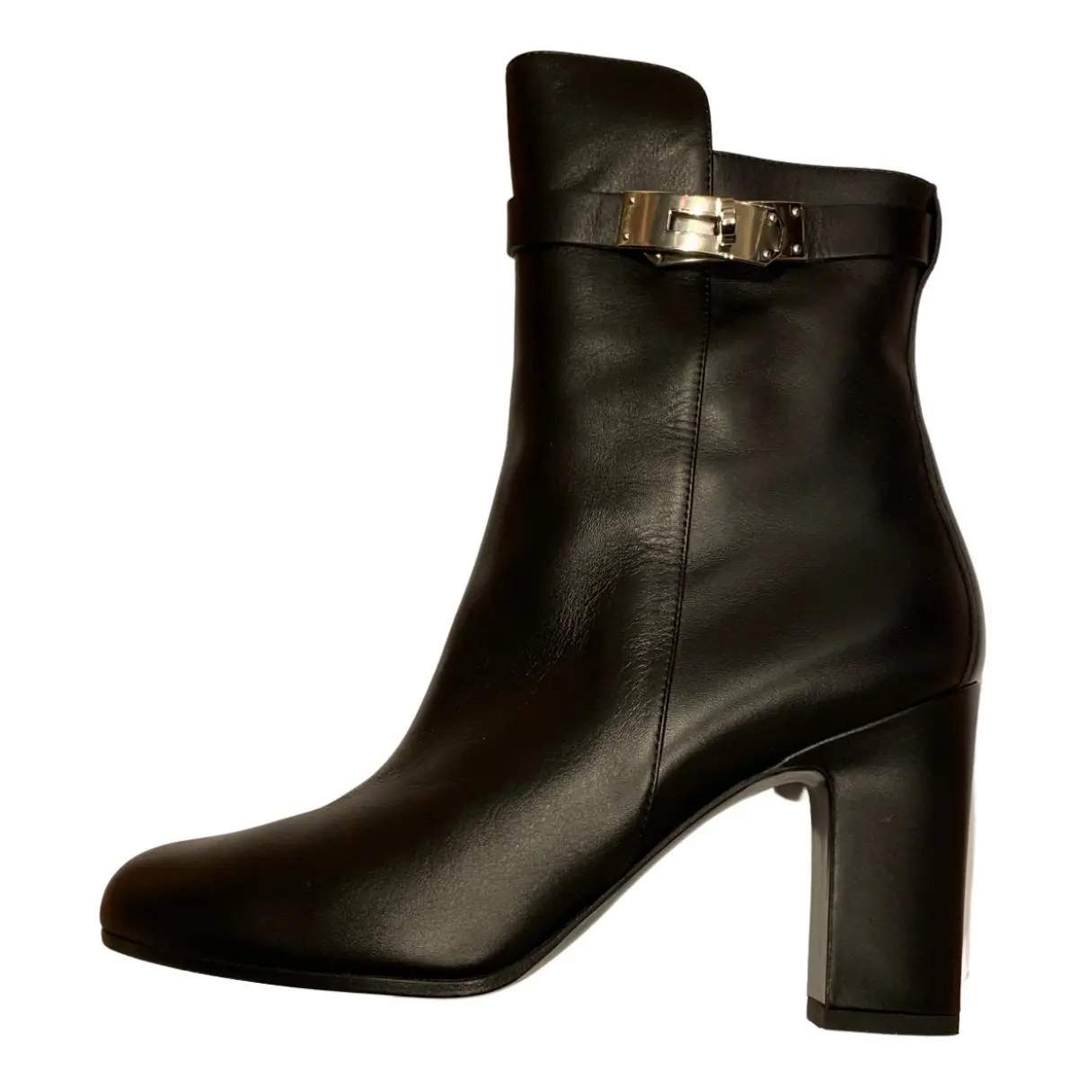 Saint Germain leather ankle boots Hermès
