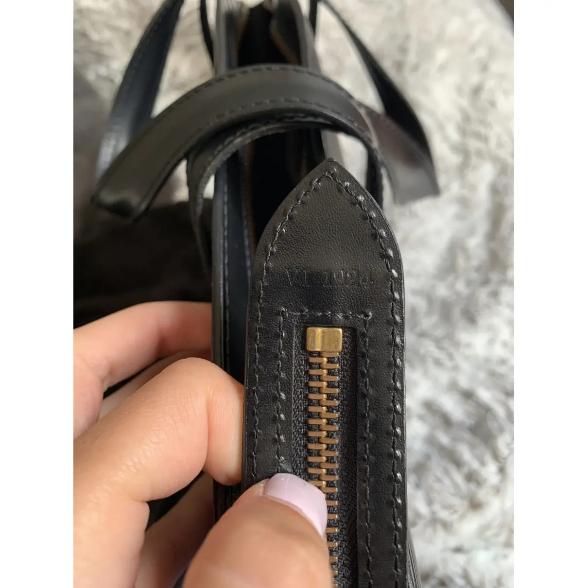 Saint Jacques leather handbag Louis Vuitton