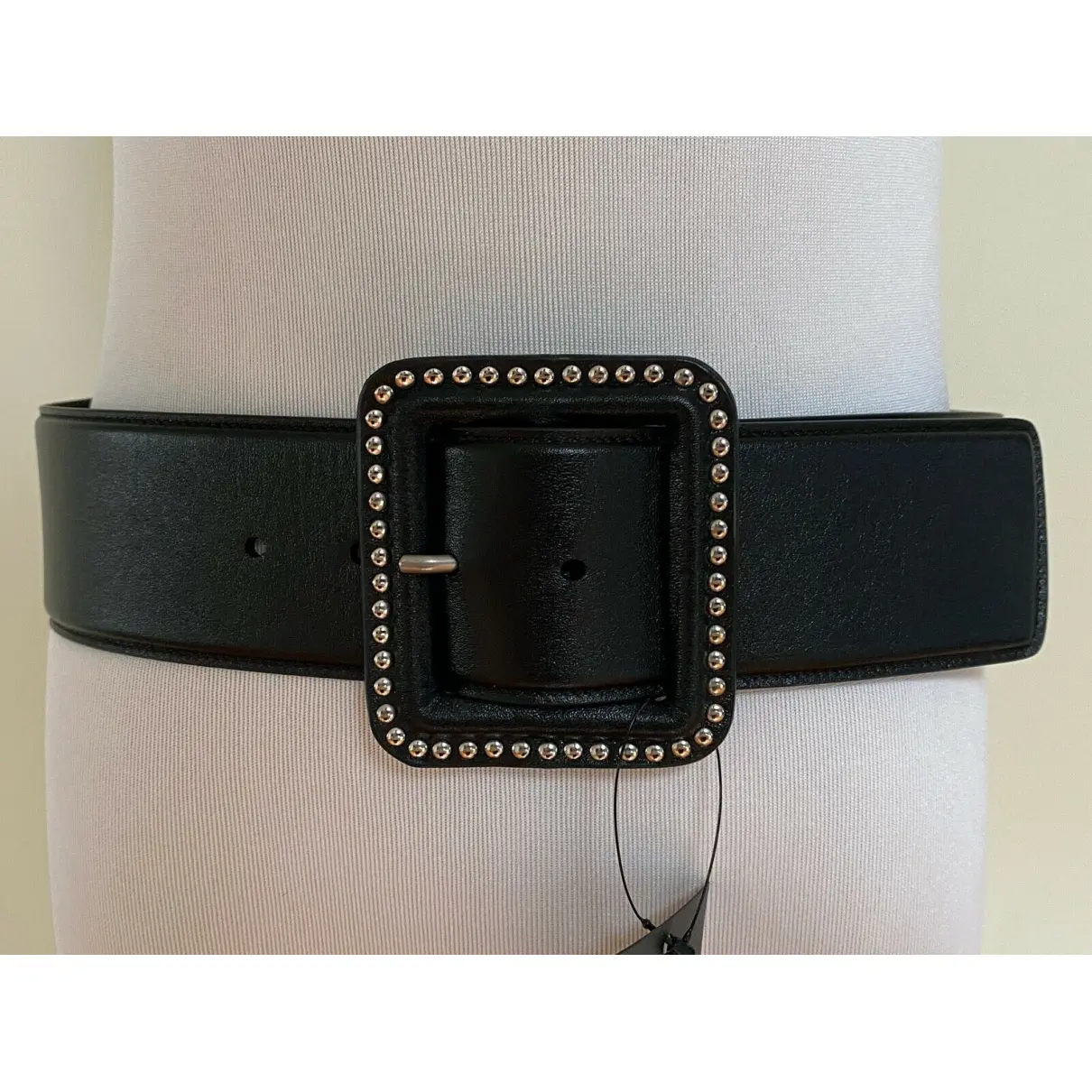 Leather belt Saint Laurent